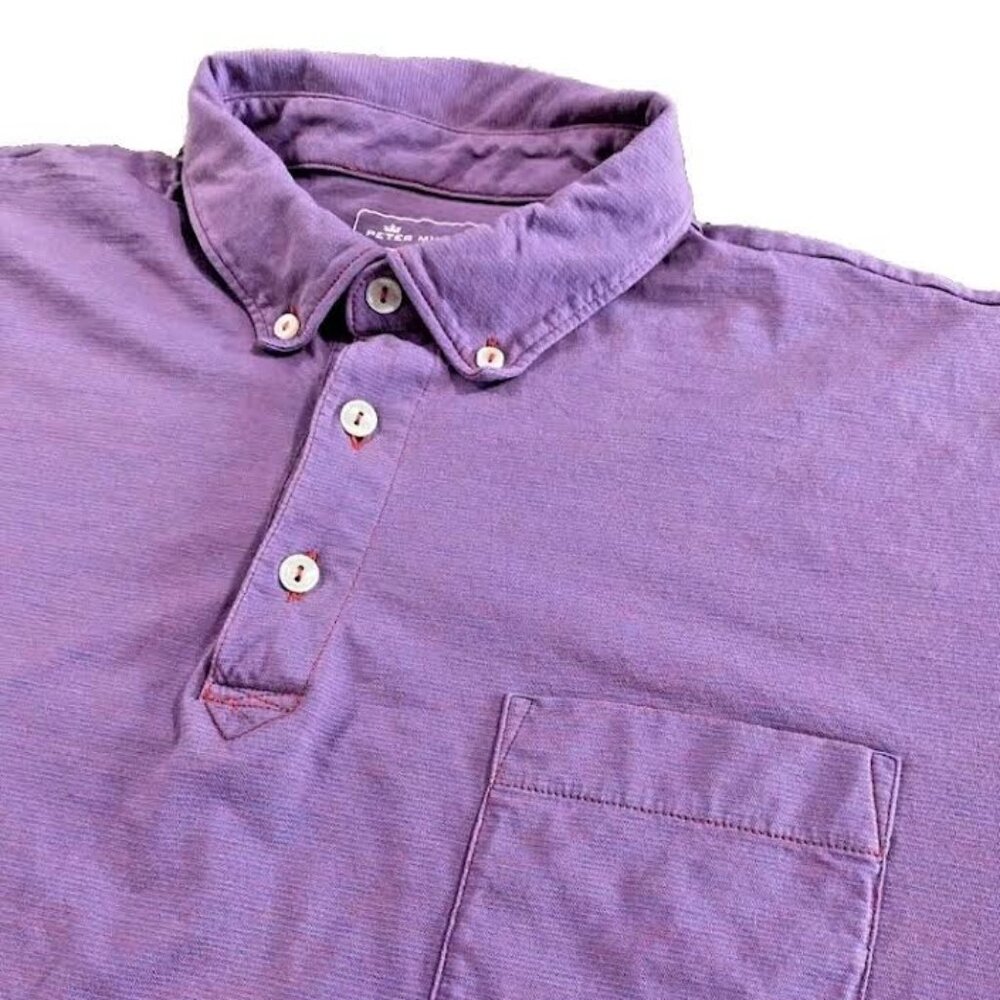 < PETER MILLAR > Casual Pima Cotton Golf Polo